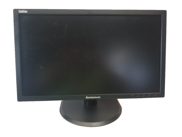 This photo shows a 24 inch LCD monitor